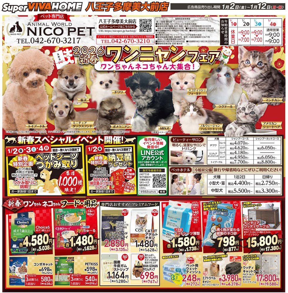 わんこページ 🍂秋のおでかけフェア開催中！🍁 | NICO PET（ニコペット）